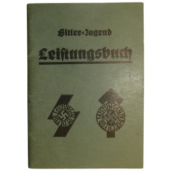Hitlerjugend Leistungsbuch. Espenlaub militaria